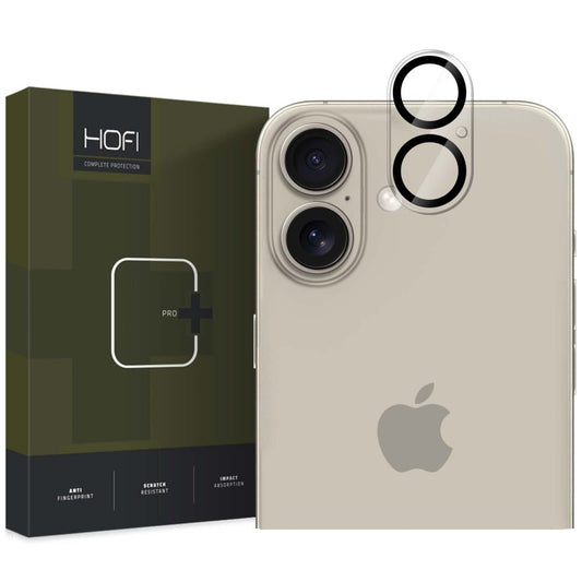 Protective Film Rear Camera Back HOFI CAM PRO+ for Apple iPhone 16 Plus / 16, Glass Protected
