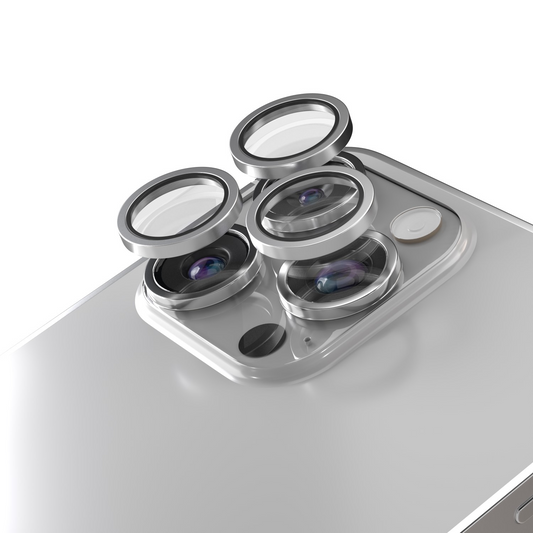 Ochranná fólia na zadnú kameru Etteri pre Apple iPhone 16 Pro Max / 16 Pro, tvrdené sklo, sivá