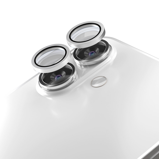 Ochranná fólia na zadnú kameru Etteri pre Apple iPhone 17, tvrdené sklo, biela