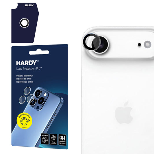 Ochranná fólia 3MK Hardy Protection Pro na zadnú kameru pre Apple iPhone 17 Air, Kalené sklo, Priehľadná