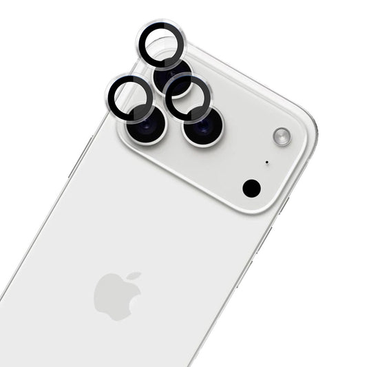 Ochranná fólia 3MK Hardy Protection Pro na zadnú kameru pre Apple iPhone 17 Pro Max / 17 Pro, Kalené sklo, Priehľadná