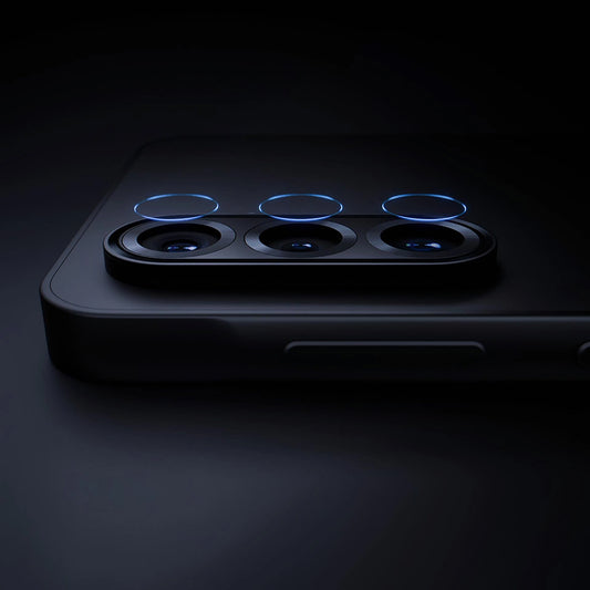 Ochranná fólia na zadnú kameru 3MK Protection pre Apple iPhone 17, Kalené sklo, Sada 4 kusov, Priehľadná