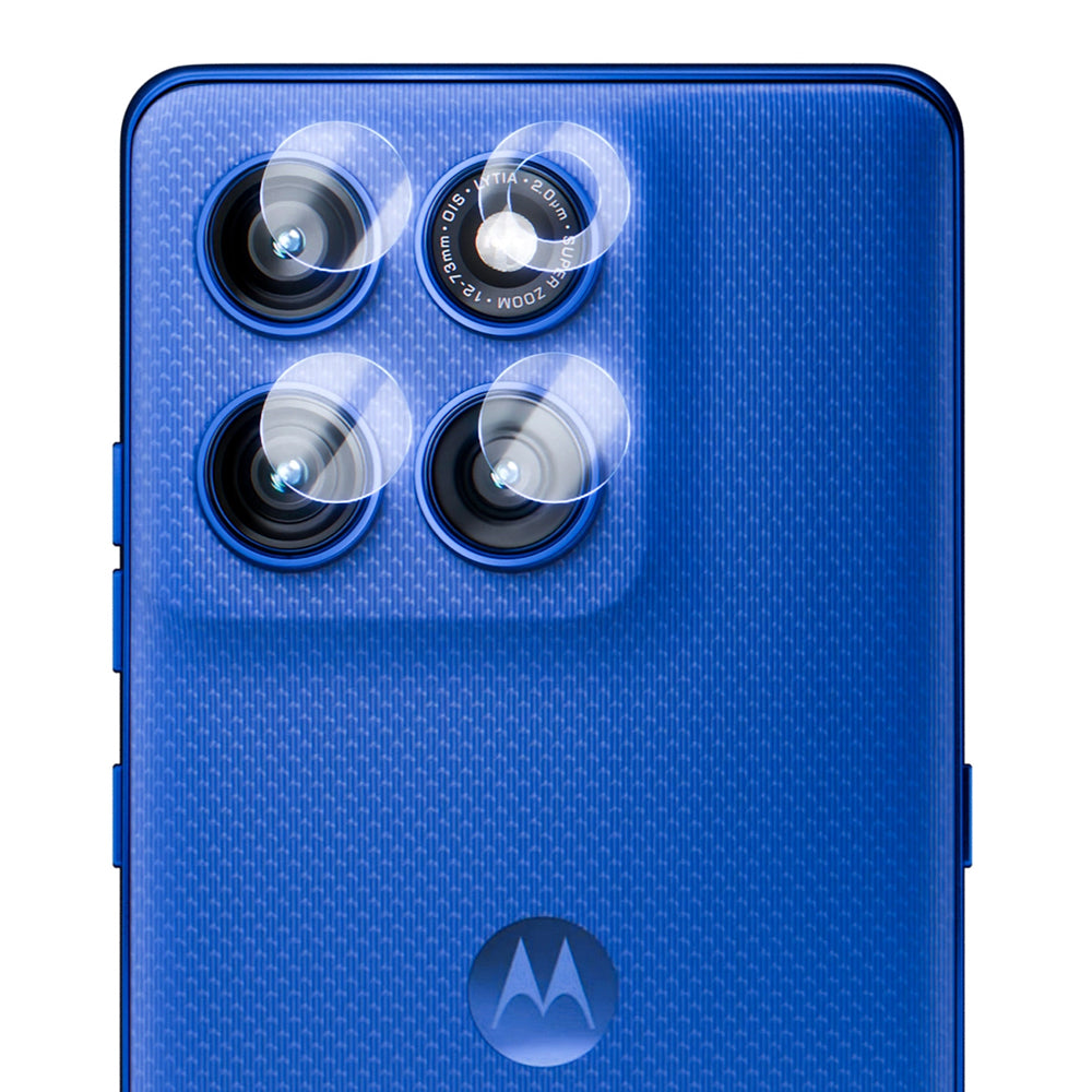 Ochranná fólia na zadnú kameru 3MK Protection pre Motorola Edge 60 Pro, flexibilné sklo, sada 4 kusov, priehľadná
