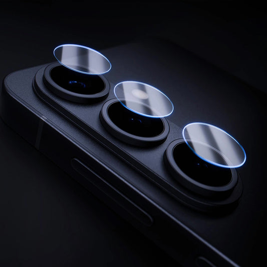 Ochranná fólia na zadnú kameru 3MK Protection pre Samsung Galaxy S26 Plus S947, Kalené sklo, Sada 4 kusov, Priehľadná