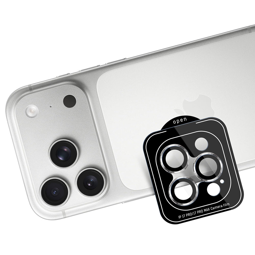 Ochranná fólia na zadnú kameru 3MK Protection Pro pre Apple iPhone 18 Pro / 18 Pro Max, tvrdené sklo, strieborná