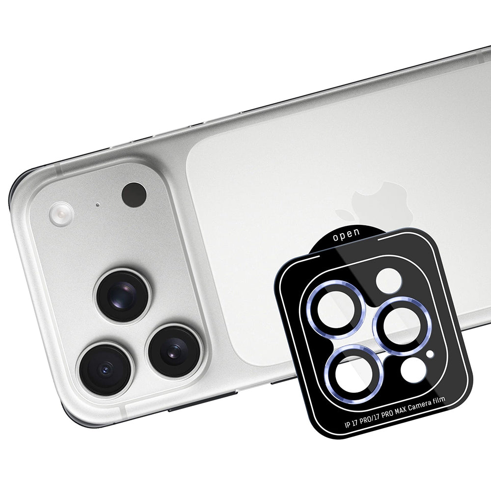 Ochranná fólia na zadnú kameru 3MK Protection Pro pre Apple iPhone 18 Pro / 18 Pro Max, tvrdené sklo, modrá