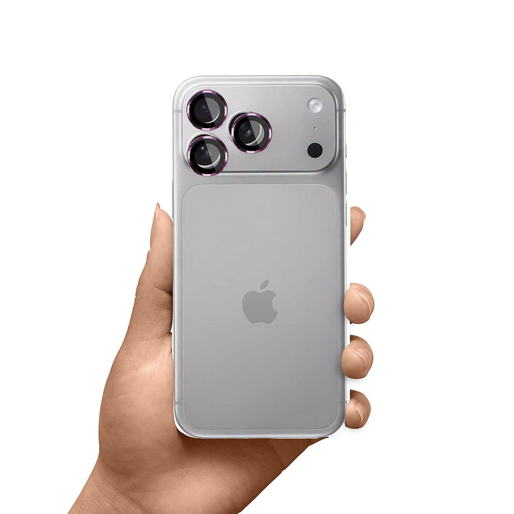 Ochranná fólia na zadnú kameru 3MK Protection Pro pre Apple iPhone 18 Pro / 18 Pro Max, tvrdené sklo, vínová
