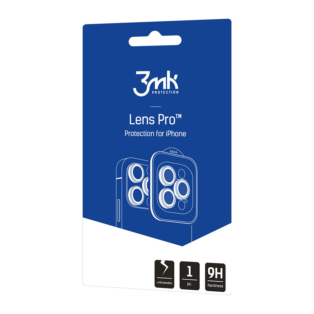 Ochranná fólia na zadnú kameru 3MK Protection Pro pre Apple iPhone 18 Pro / 18 Pro Max, tvrdené sklo, vínová