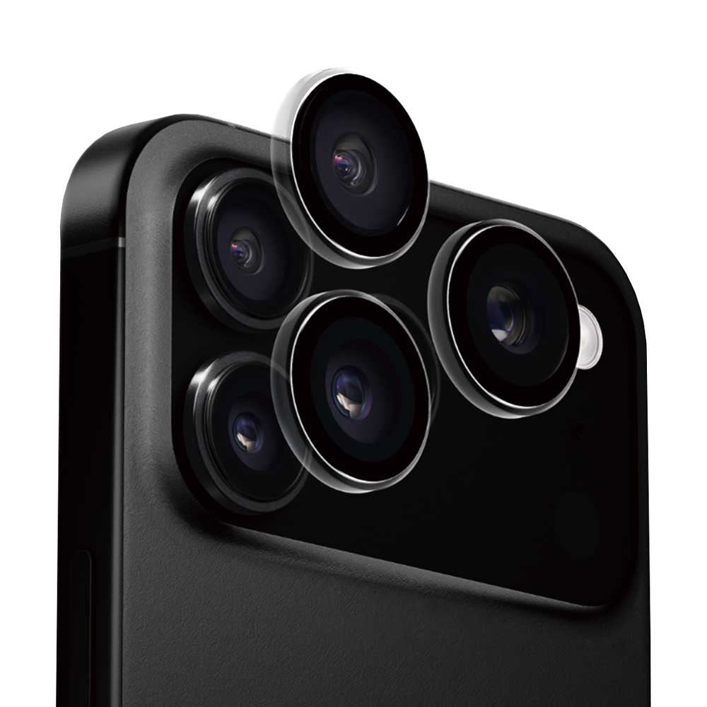 Ochranná fólia Anank AR na zadnú kameru pre Apple iPhone 17 Pro Max / 17 Pro, Kalené sklo, Priehľadná