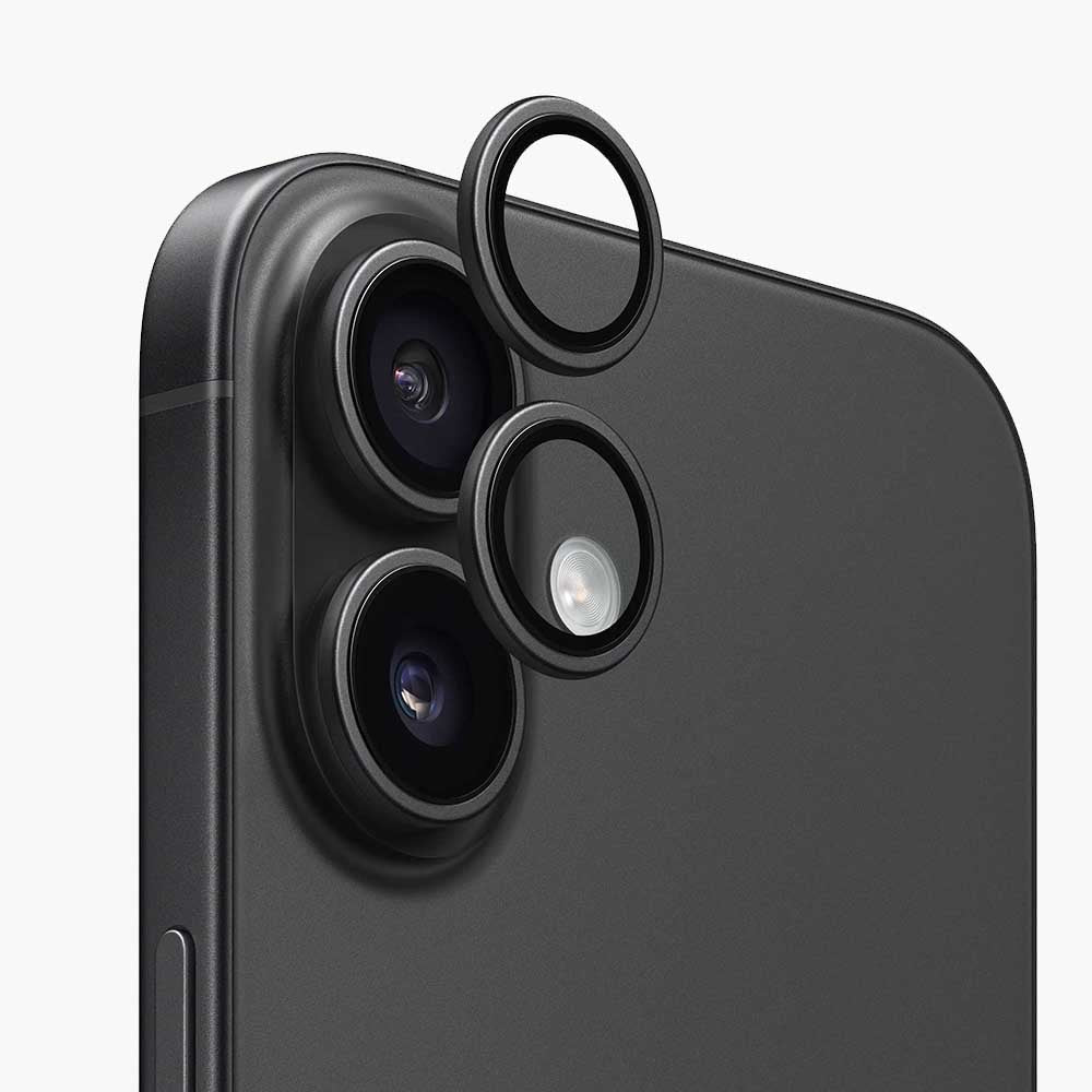 Ochranná fólia Anank AR na zadnú kameru pre Apple iPhone 17, Kalené sklo, Čierna