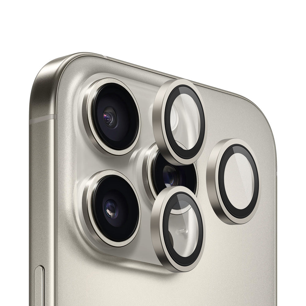 Ochranná fólia na zadnú kameru Blueo 99 Anti-Reflexná HD pre Apple iPhone 16 Pro Max / 16 Pro, tvrdené sklo, metalická sivá