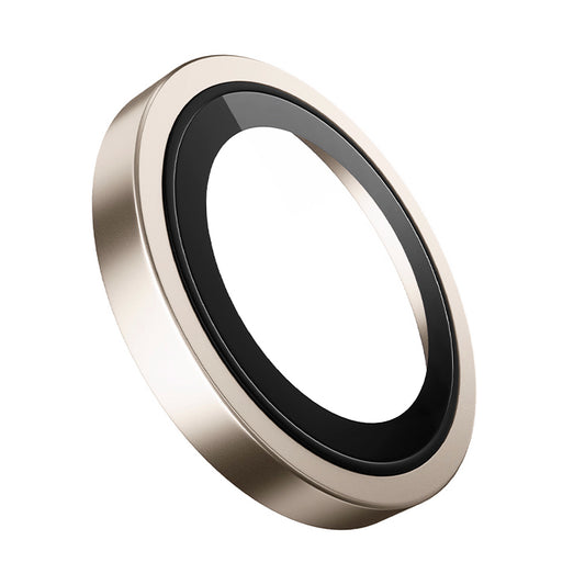 Ochranná fólia na zadnú kameru Blueo Metal Frame pre Apple iPhone 17 Air, Tvrdené sklo, Zlatá