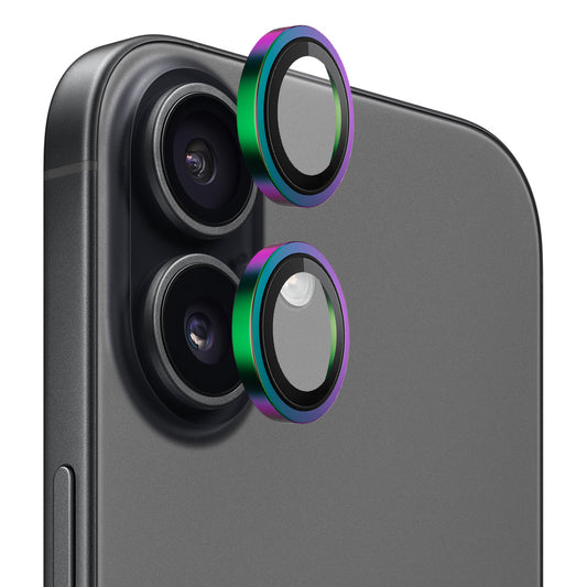 Ochranná fólia na zadnú kameru Blueo Metal Frame pre Apple iPhone 17, Kalené sklo, Multicolor