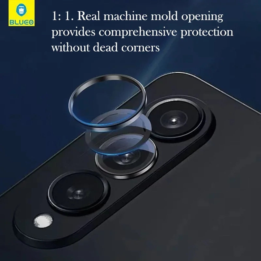 Ochranná fólia na zadnú kameru Blueo pre Samsung Galaxy Z Fold8 Ultra F976 / Z Fold7 F966, tvrdené sklo, čierna