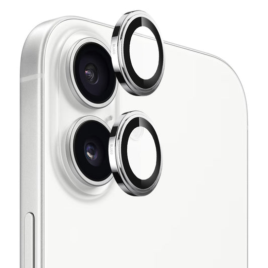 Blueo Sapphire Crystal Rear Camera Protection Film for Apple iPhone 17, Tempered Glass, Silver