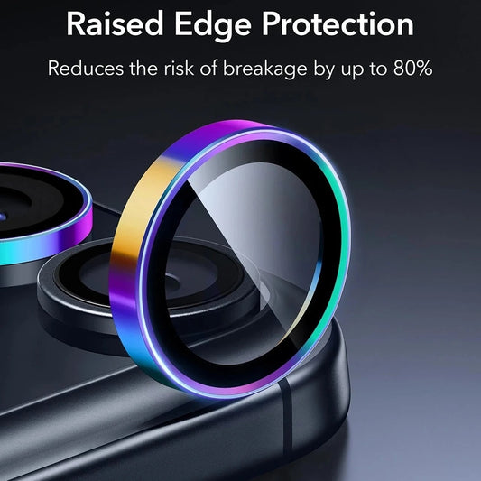 ESR Armorite Rear Camera Protection Film for Apple iPhone 17 Pro Max / 17 Pro / 16 Pro Max / 16 Pro, Tempered Glass, Multicolor