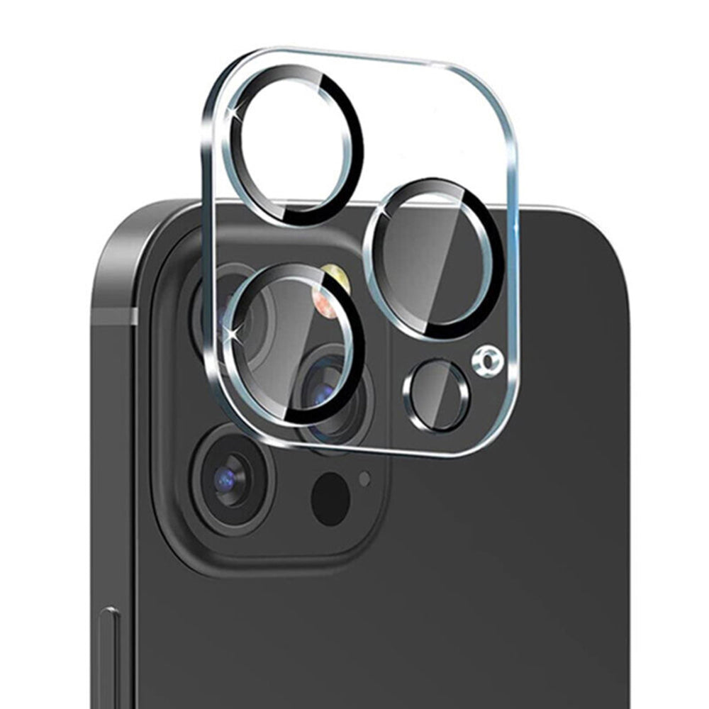 Ochranná fólia na zadnú kameru Lito S+ pre Apple iPhone 13 Pro Max / 13 Pro, tvrdené sklo, čierna