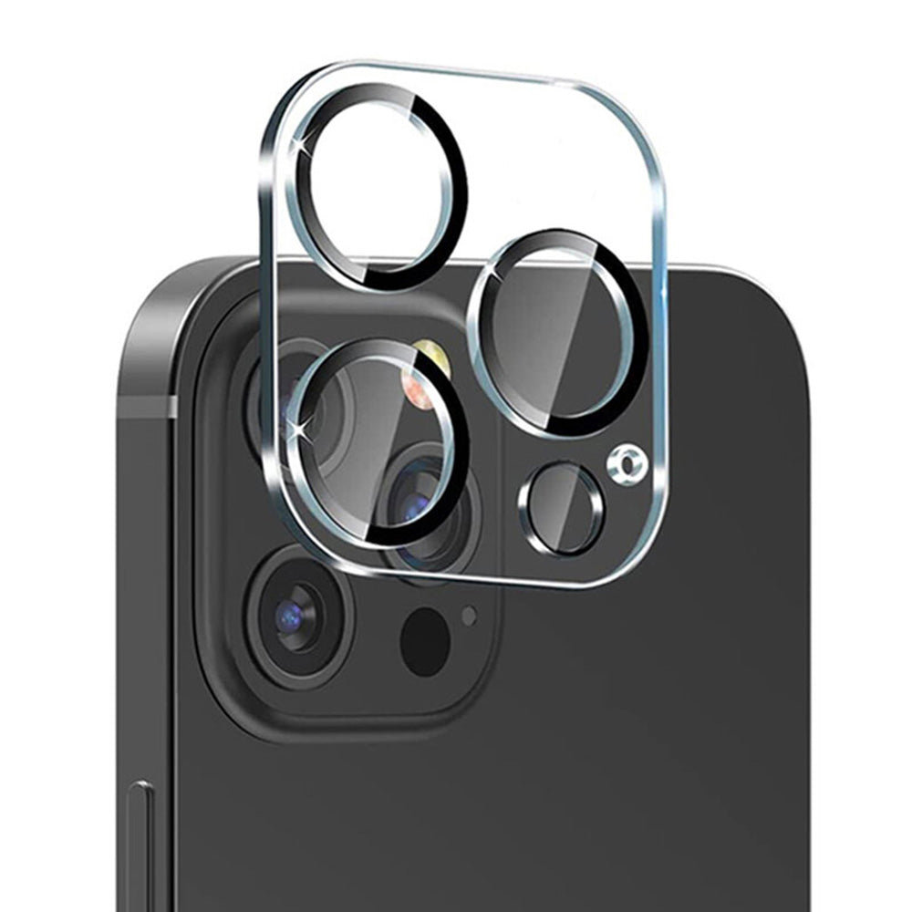 Ochranná fólia na zadnú kameru Lito S+ pre Apple iPhone 14 Pro Max / 14 Pro, tvrdené sklo, čierna