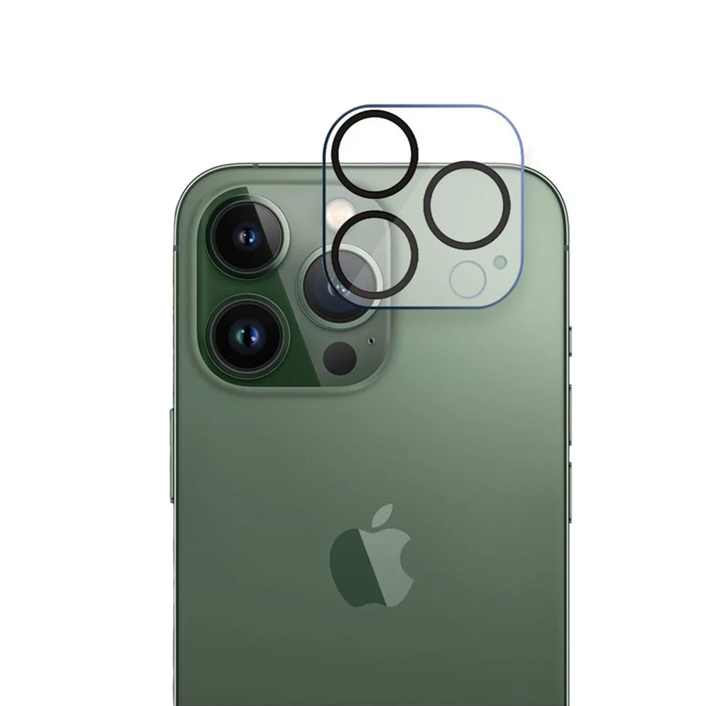 Ochranná fólia na zadnú kameru Lito S+ pre Apple iPhone 14 Pro Max / 14 Pro, tvrdené sklo, čierna