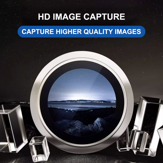 Ochranná fólia Lito Titanium AR na zadnú kameru pre Apple iPhone 17, Tvrdené sklo, Čierna