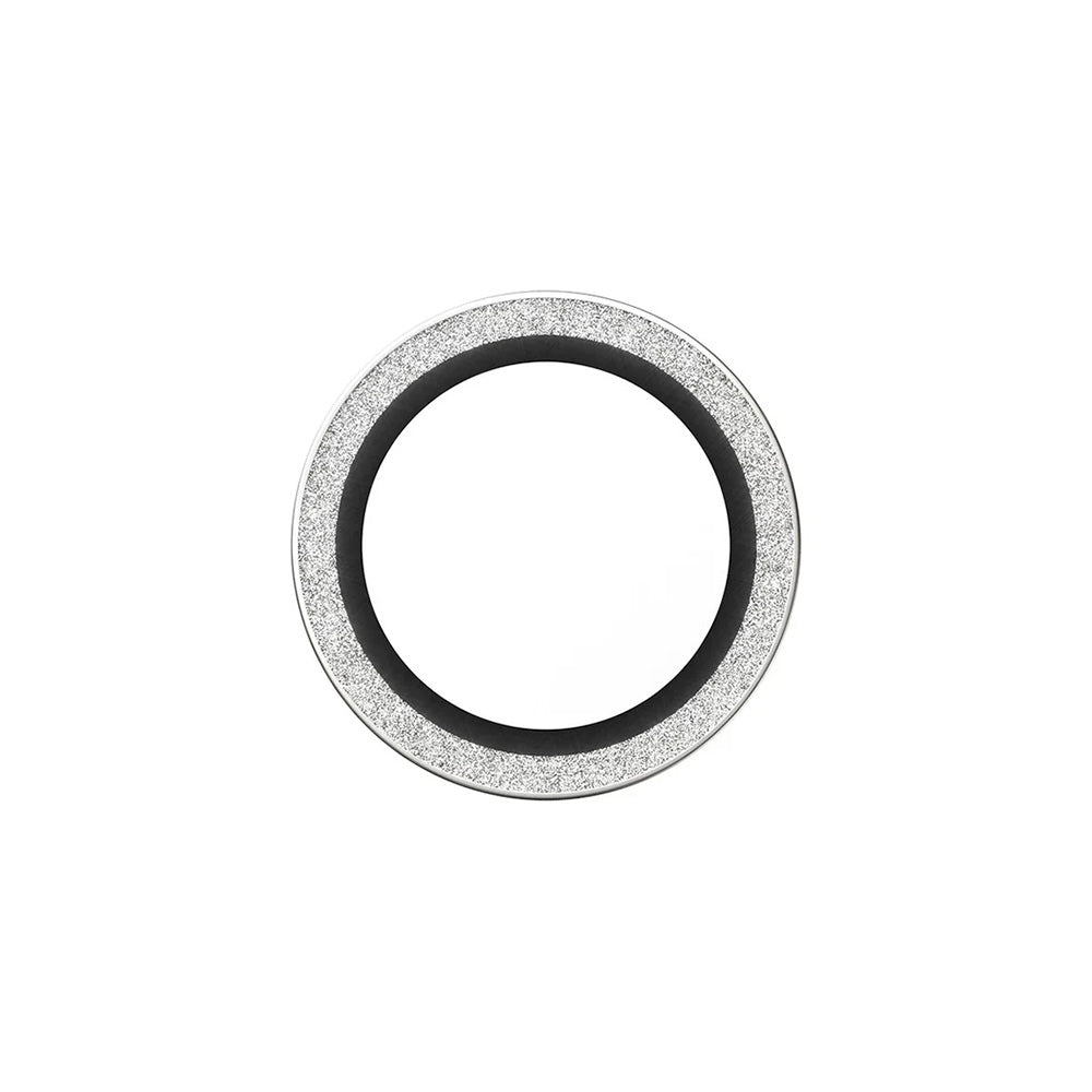 Ochranná fólia PanzerGlass Hoops Glitter na zadnú kameru pre Apple iPhone 17 Air, Kalené sklo, Strieborná