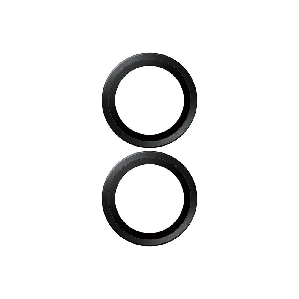 Ochranná fólia PanzerGlass Hoops na zadnú kameru pre Apple iPhone 17 / 16 Plus / 16, Kalené sklo, Čierna