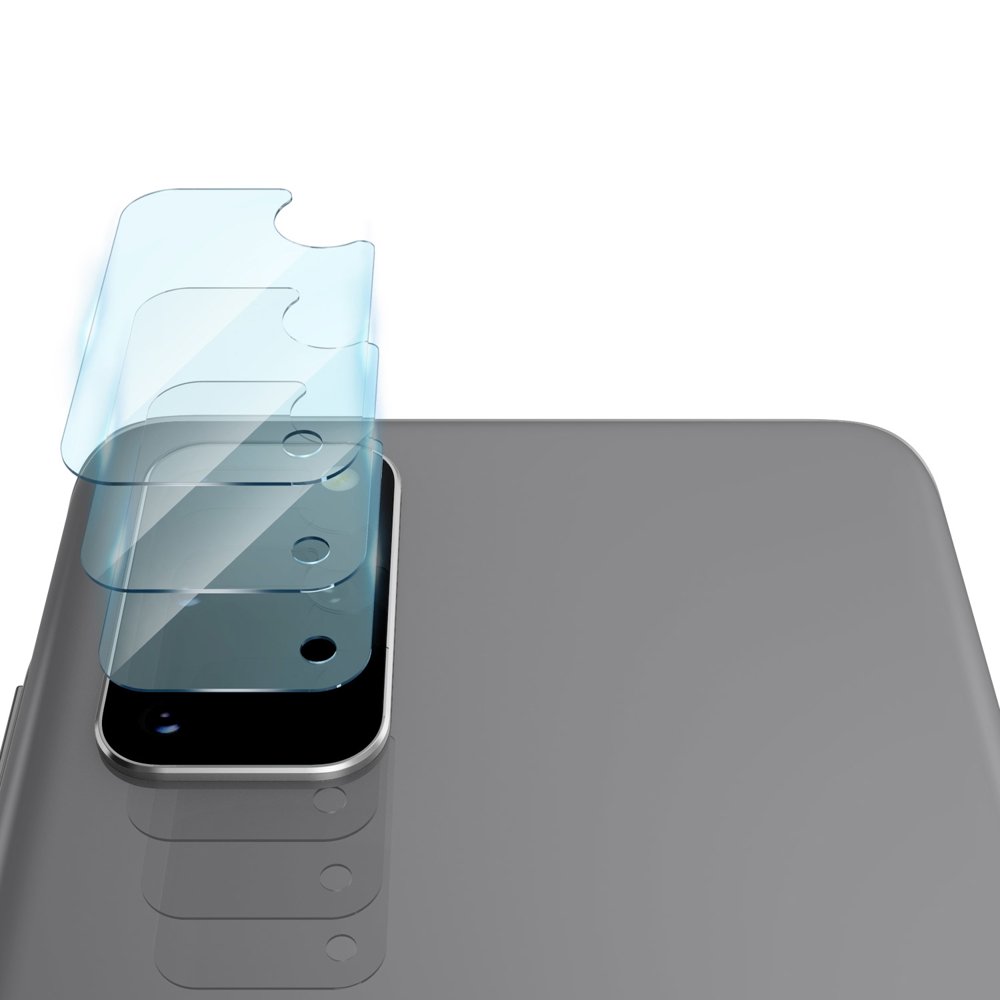 Ochranná fólia na zadnú kameru Ringke IDGL pre Samsung Galaxy S20+ 5G G986 / S20+ G985, tvrdené sklo, sada 3 kusy, priehľadná