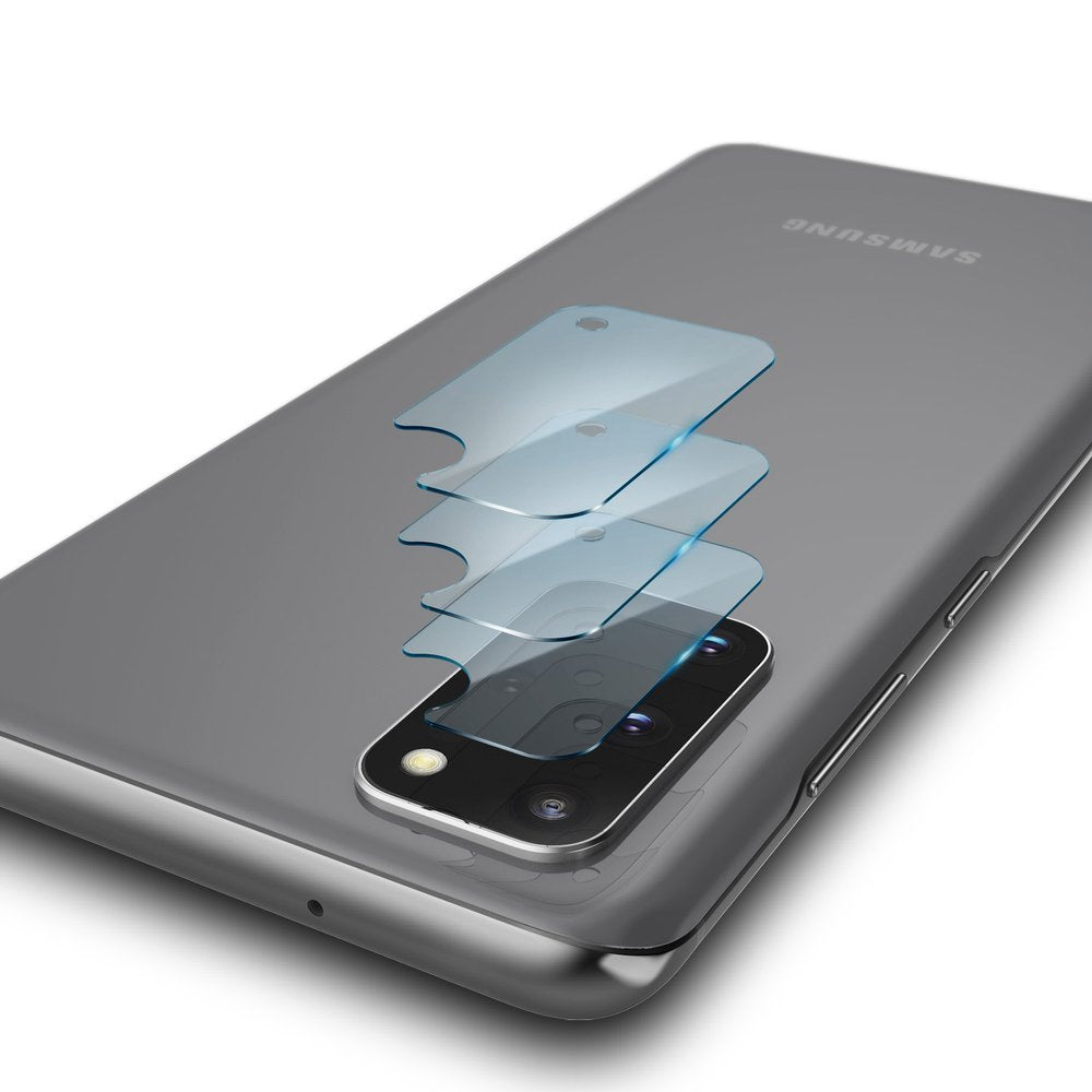 Ochranná fólia na zadnú kameru Ringke IDGL pre Samsung Galaxy S20+ 5G G986 / S20+ G985, tvrdené sklo, sada 3 kusy, priehľadná