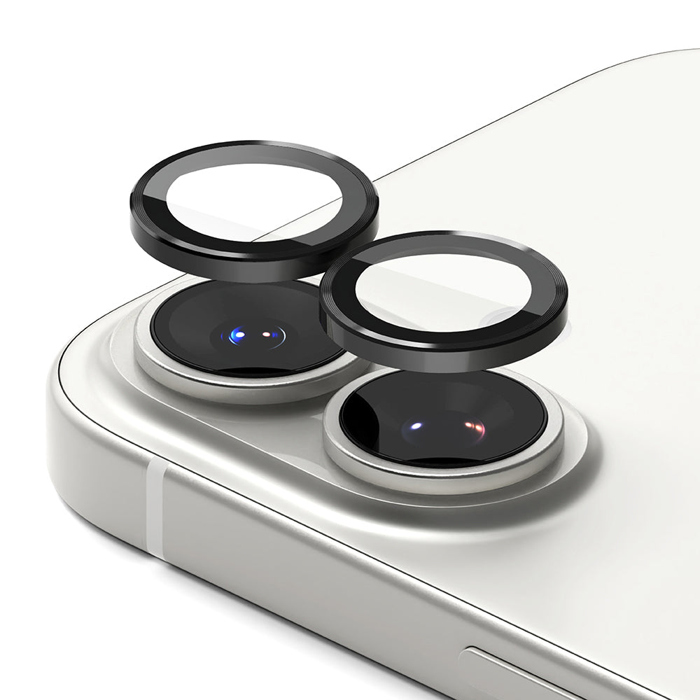 Ochranná fólia Ringke na zadnú kameru pre Apple iPhone 17, Tvrdené sklo, Čierna
