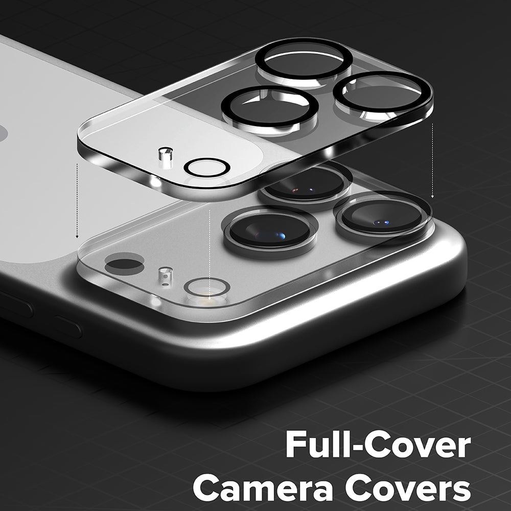 Ochranná fólia na zadnú kameru Ringke pre Apple iPhone 18 Pro Max, tvrdené sklo, sada 2 kusy, priehľadná