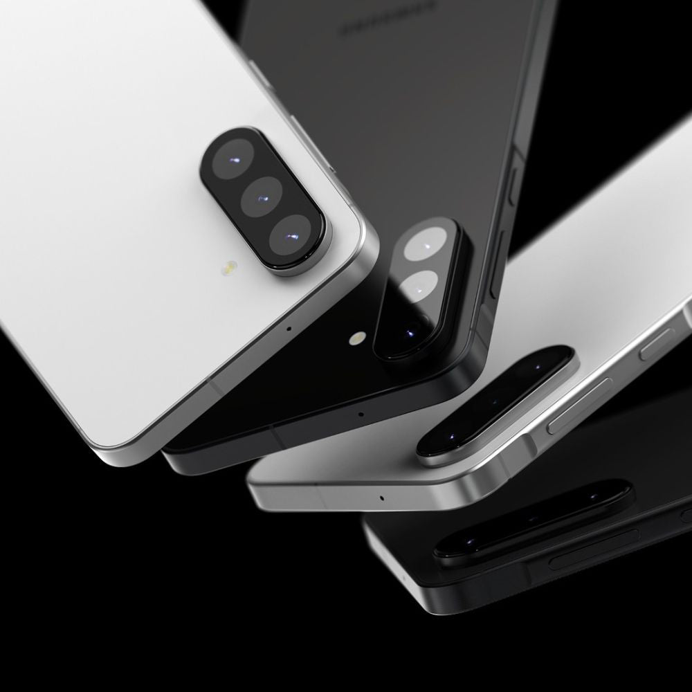 Ochranná fólia Ringke na zadnú kameru pre Samsung Galaxy A56 A566, Tvrdené sklo, Sada 2 kusy, Čierna