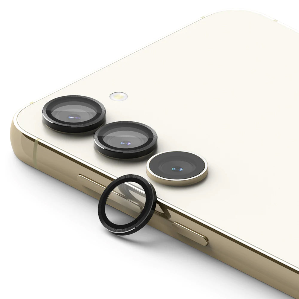 Ochranná fólia Ringke na zadnú kameru pre Samsung Galaxy S23+ S916 / S23 S911, Tvrdené sklo, Čierna