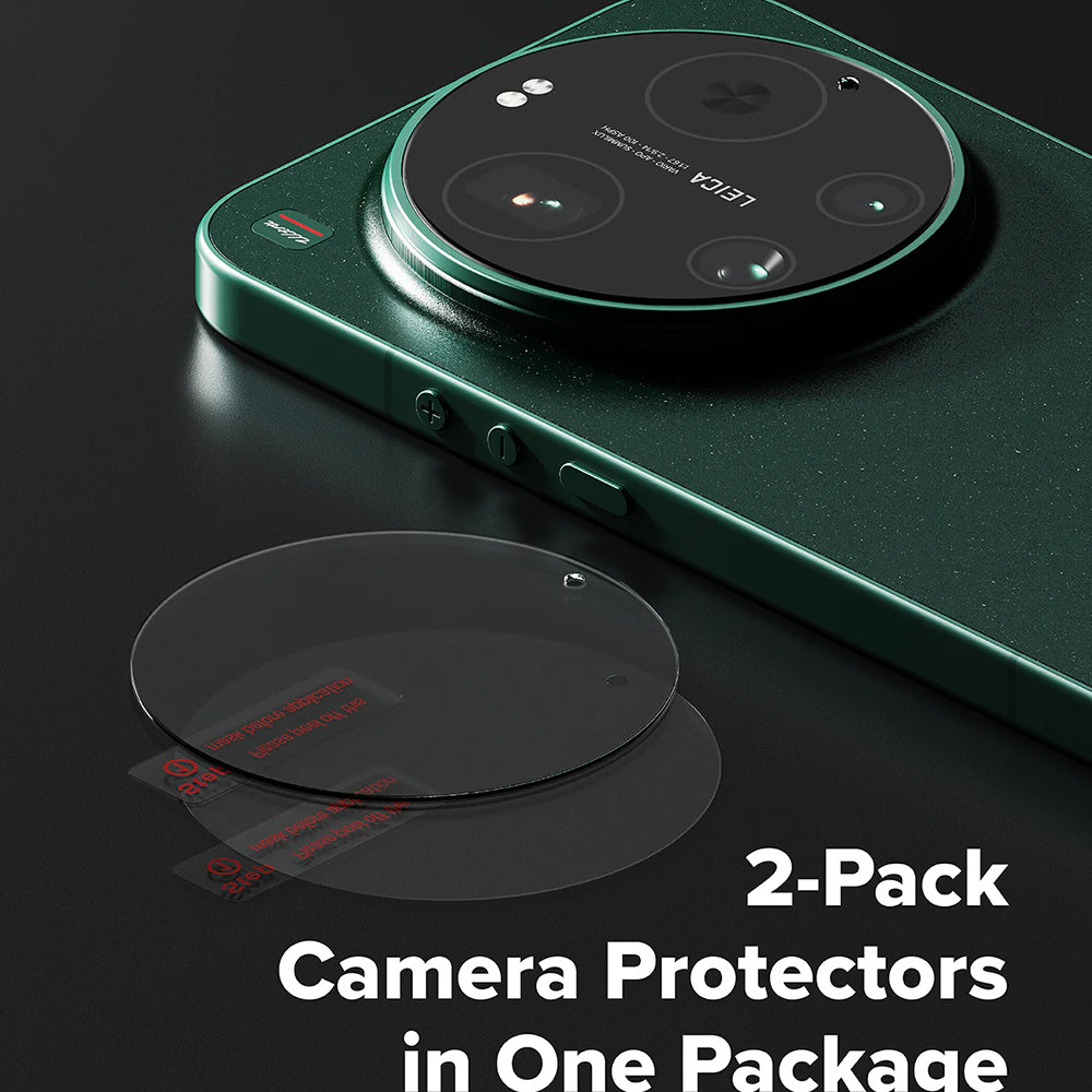 Ochranná fólia na zadnú kameru Ringke pre Xiaomi 17 Ultra, tvrdené sklo, sada 2 kusy, priehľadná