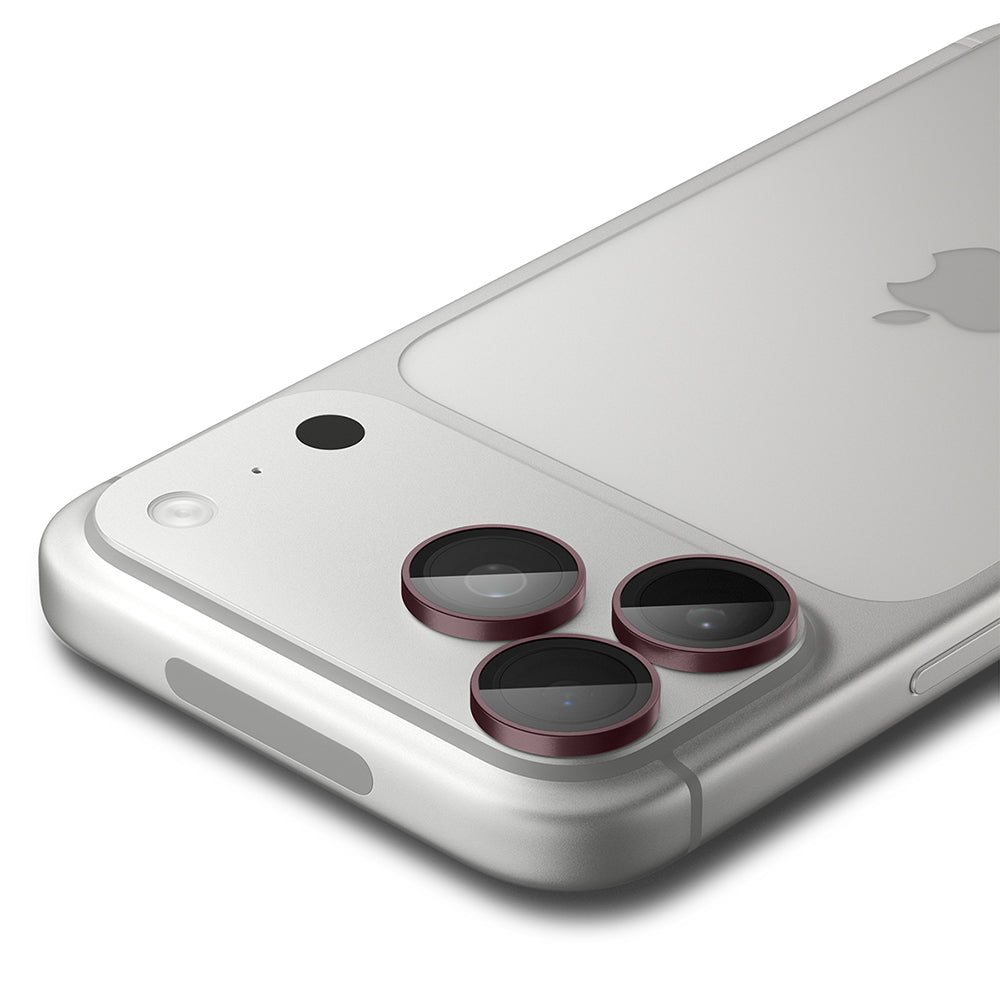 Ochranná fólia na zadnú kameru Spigen GlastR EZ FIT Optik Pro pre Apple iPhone 18 Pro / 18 Pro Max, tvrdené sklo, sada 2 kusy, vínová