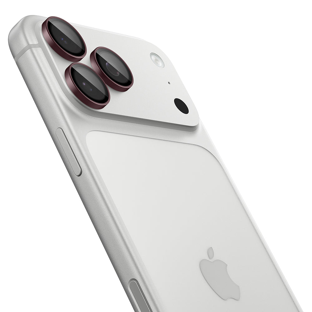 Ochranná fólia na zadnú kameru Spigen GlastR EZ FIT Optik Pro pre Apple iPhone 18 Pro / 18 Pro Max, tvrdené sklo, sada 2 kusy, vínová