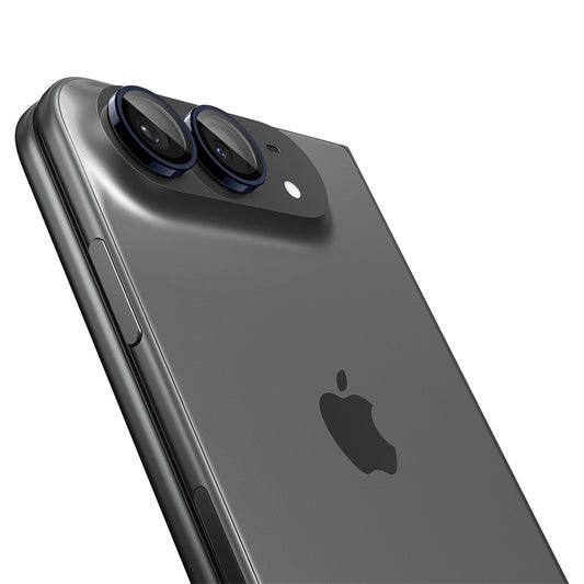 Spigen GlastR EZ FIT Optik Pro Rear Camera Protective Film for Apple iPhone Duo, Tempered Glass, Set of 2 pieces, Navy Blue AGL12011