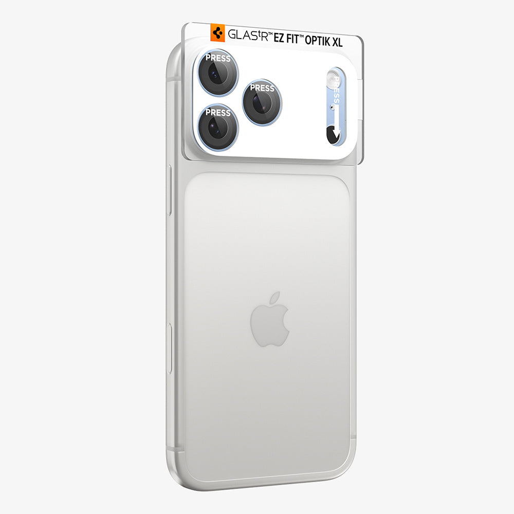 Ochranná fólia na zadnú kameru Spigen GlastR EZ FIT Optik Pro XL pre Apple iPhone 18 Pro, tvrdené sklo, modrá AGL12037