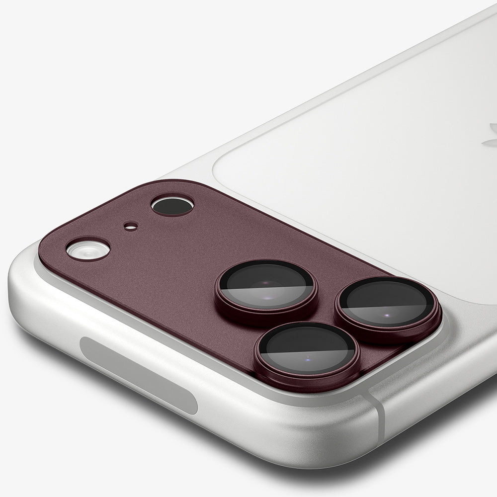 Ochranná fólia na zadnú kameru Spigen GlastR EZ FIT Optik Pro XL pre Apple iPhone 18 Pro, tvrdené sklo, vínová AGL12036