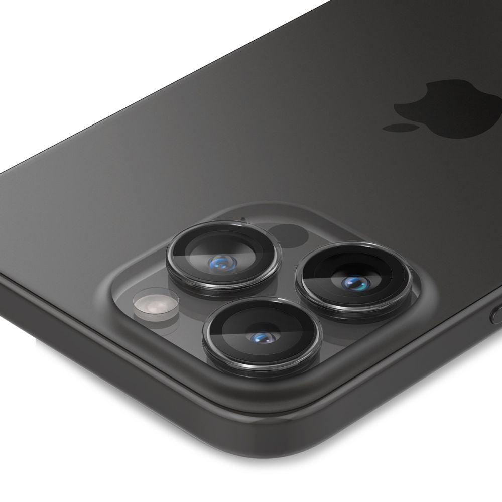 Ochranná fólia na zadnú kameru Spigen GlastR EZ FIT Optik Pro pre Apple iPhone 17 Pro Max / 17 Pro, Tvrdené sklo, Sada 2 kusy, Priehľadná