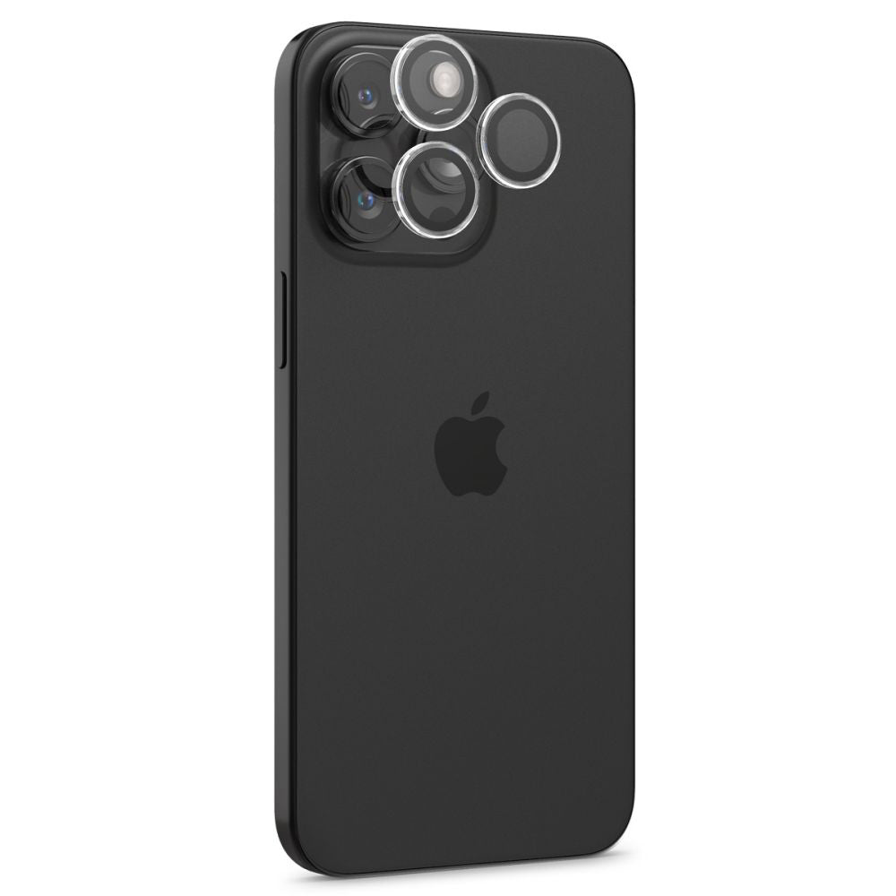 Ochranná fólia na zadnú kameru Spigen GlastR EZ FIT Optik Pro pre Apple iPhone 17 Pro Max / 17 Pro, Tvrdené sklo, Sada 2 kusy, Priehľadná