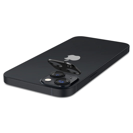 Ochranná fólia na zadnú kameru Techsuit pre Apple iPhone 14 Plus / 14, tvrdené sklo, čierna