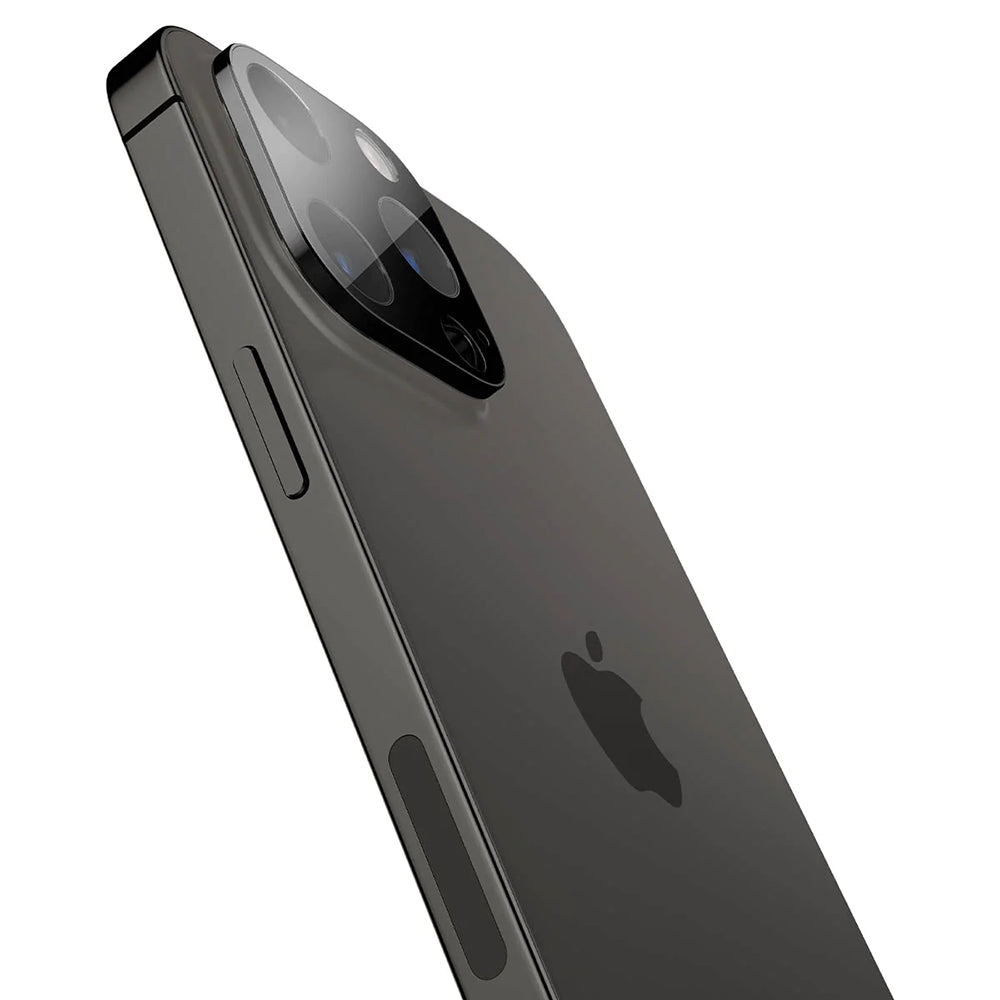 Ochranná fólia na zadnú kameru Techsuit pre Apple iPhone 14 Pro Max / 14 Pro, tvrdené sklo, čierna