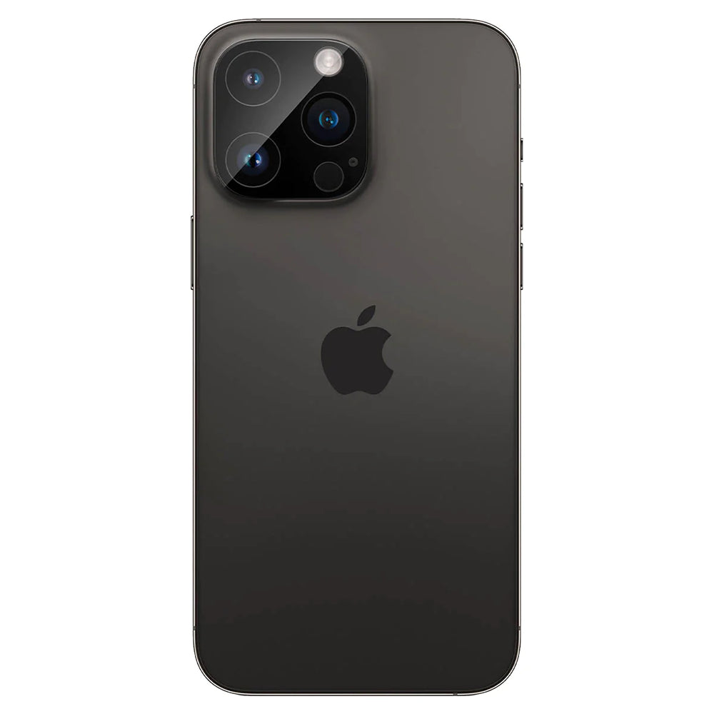 Ochranná fólia na zadnú kameru Techsuit pre Apple iPhone 14 Pro Max / 14 Pro, tvrdené sklo, čierna