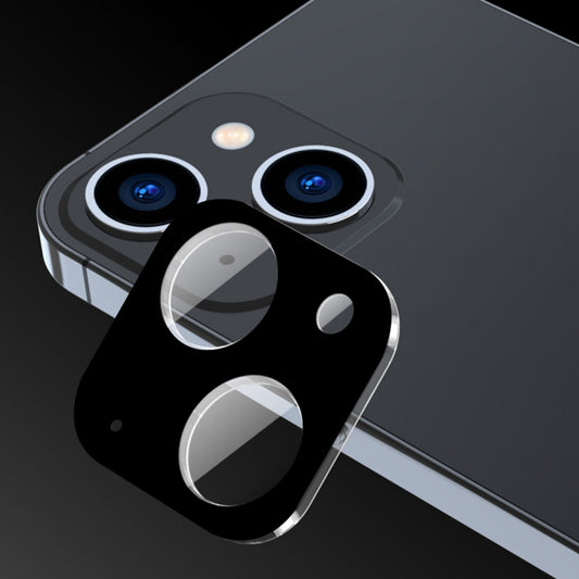 Ochranná fólia na zadnú kameru Techsuit pre Apple iPhone 15 Plus / 15, tvrdené sklo, čierna