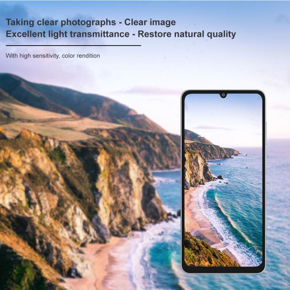 Ochranná fólia na zadnú kameru Techsuit pre Samsung Galaxy A07 4G A075, tvrdené sklo, čierna