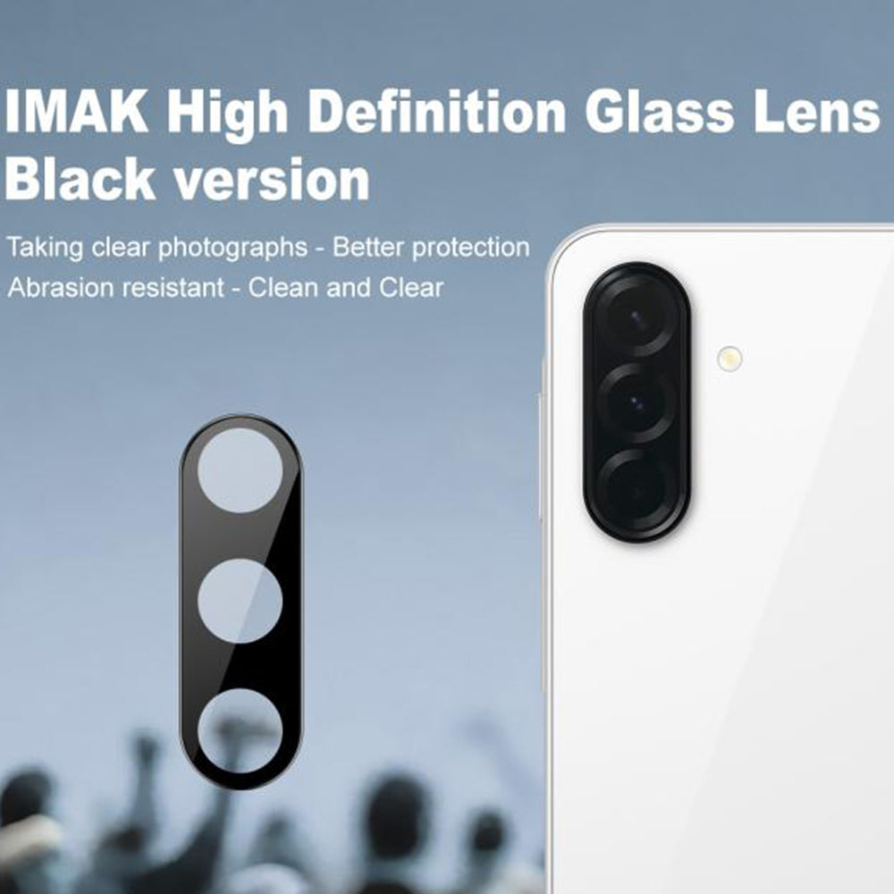 Ochranná fólia na zadnú kameru Techsuit pre Samsung Galaxy A17 4G / A17 5G, tvrdené sklo, čierna