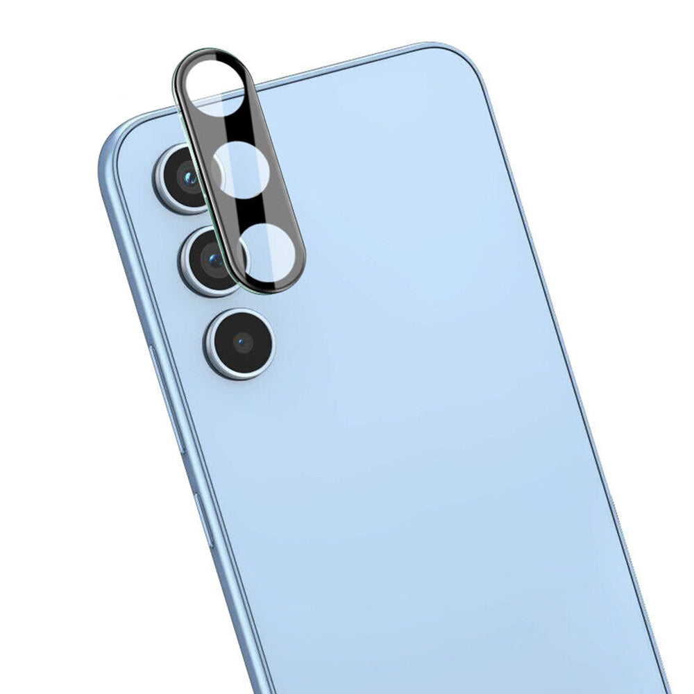 Ochranná fólia Techsuit na zadnú kameru pre Samsung Galaxy A34 A346, Tvrdené sklo, Čierna
