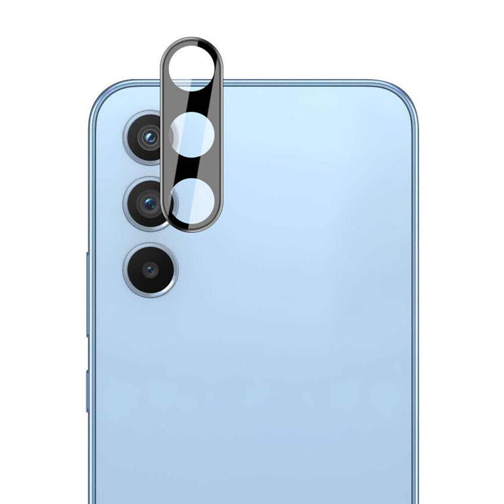 Ochranná fólia Techsuit na zadnú kameru pre Samsung Galaxy A34 A346, Tvrdené sklo, Čierna