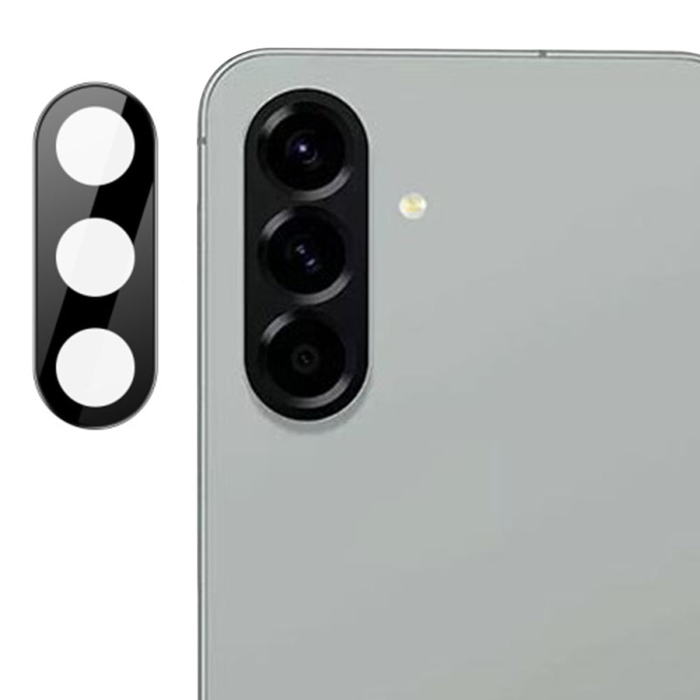Ochranná fólia na zadnú kameru Techsuit pre Samsung Galaxy A56 A566, tvrdené sklo, čierna