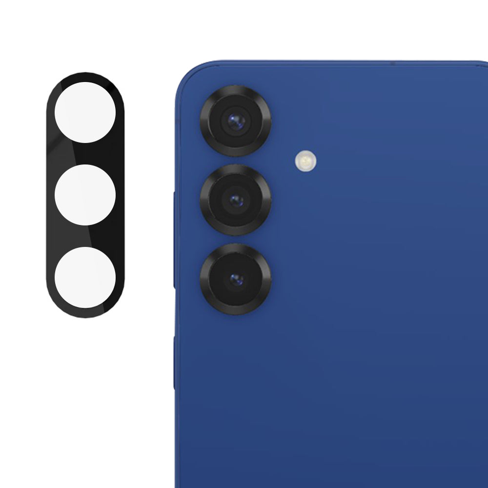 Ochranná fólia na zadnú kameru Techsuit pre Samsung Galaxy S25 S931, tvrdené sklo, čierna